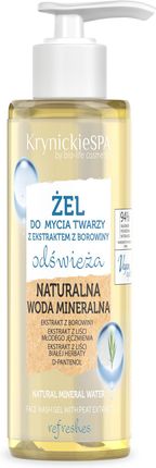 Krynickie Spa Żel Do Mycia Twarzy Z Ekstraktem Borowiny