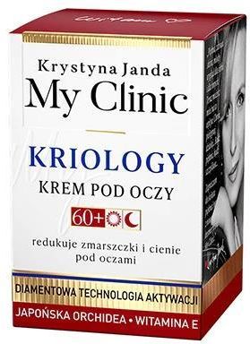 Janda My Clinic Kriology Krem Pod Oczy 60+ Japońska Orchidea & Witamina E 15Ml