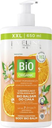 Eveline Bio Organic Ujędrniająco Wygładzający Balsam Do Ciała Kwiat Pomarańczy 650 ml