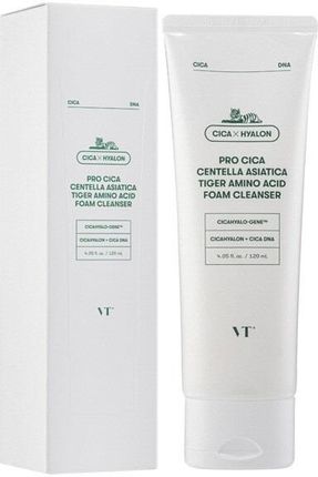 Vt Cosmetics Pro Cica Centella Asiatica Tiger Amino Acid Foam Cleanser 120Ml Pianka Do Mycia Twarzy