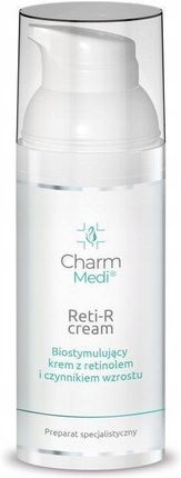 Krem Charmine Rose Retir Cream Biostymulujący Z Retinolem I Czynnikiem Wzrostu na noc 50ml
