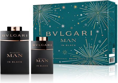 Bvlgari Y Męskie Man In Black Zestaw Prezentowy Woda Perfumowana Spray 60 ml + Woda Perfumowana Spray 15 ml