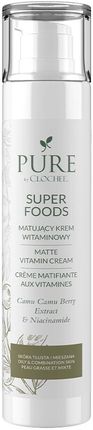 Krem Pure By Clochee Super Foods Matujący Z Witaminami na dzień 50ml