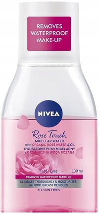 Nivea Nivea Rose Touch Dwufazowy Płyn Micelarny Z Organiczną Wodą Różaną 100Ml