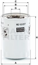 Zdjęcie Mann-Filter Filtr Hydraulika Robocza Wd 10 017 X - Świątniki Górne