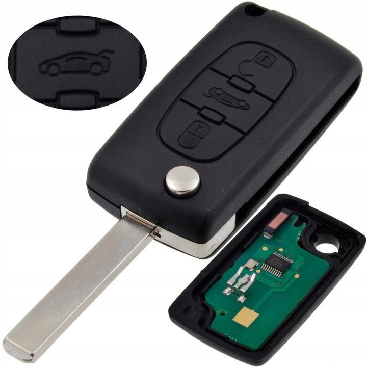 Motokey Kluczyk Z Elektroniką Do Citroen C4 Ds4 2010 2016 Ele180 Ele180 ...