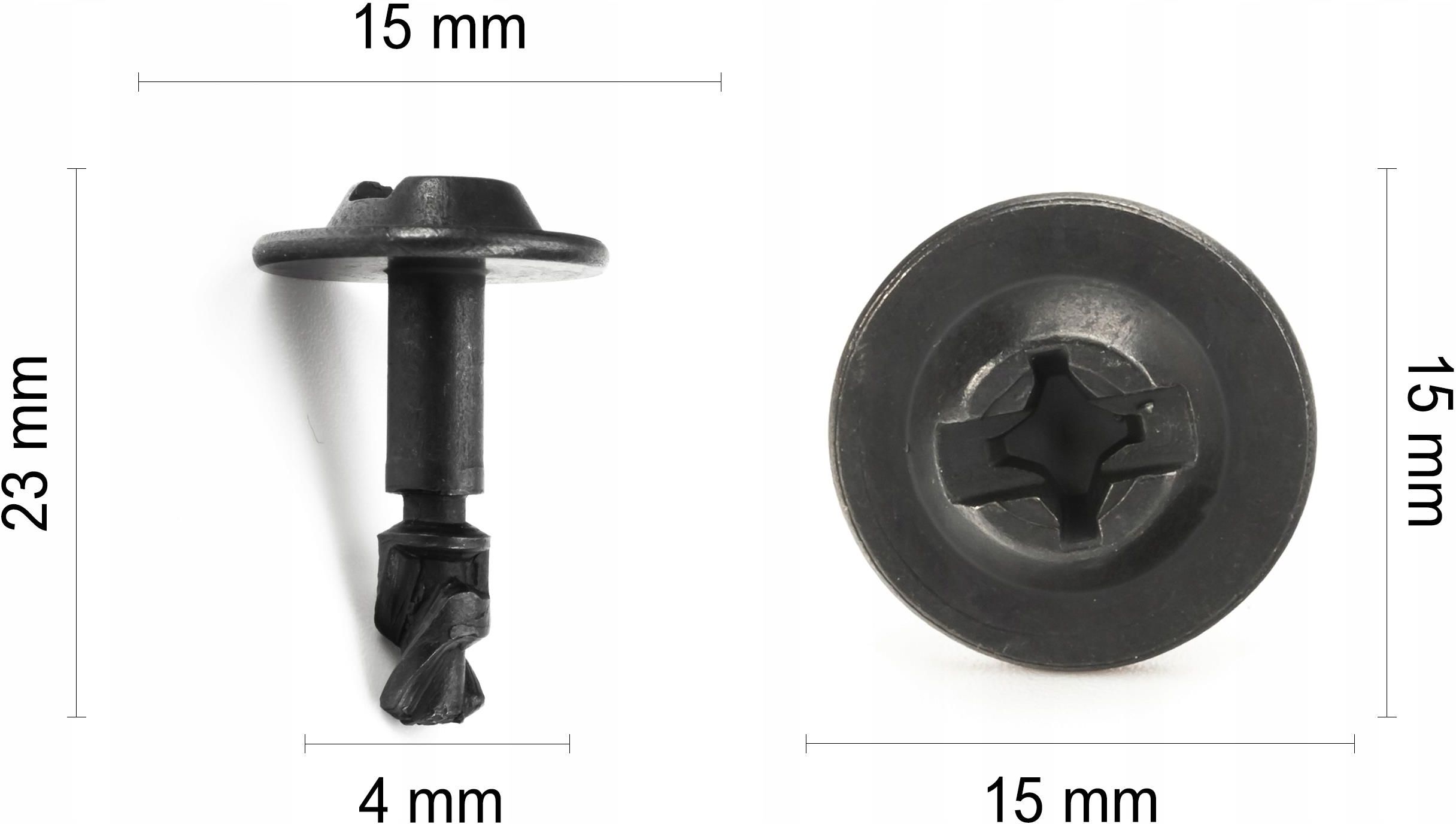 Awparts 10X Śruba Spinka Osłony Silnika Audi A4 B8 A6 Q5 8K0805121 ...