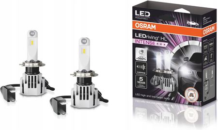 Osram Żarówki Samochodowe Led H7/H18 6000K Intense 64210Dwint-2Hfb