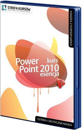 Marksoft Kurs PowerPoint 2010 esencja + książka PC PL (9788361045144)