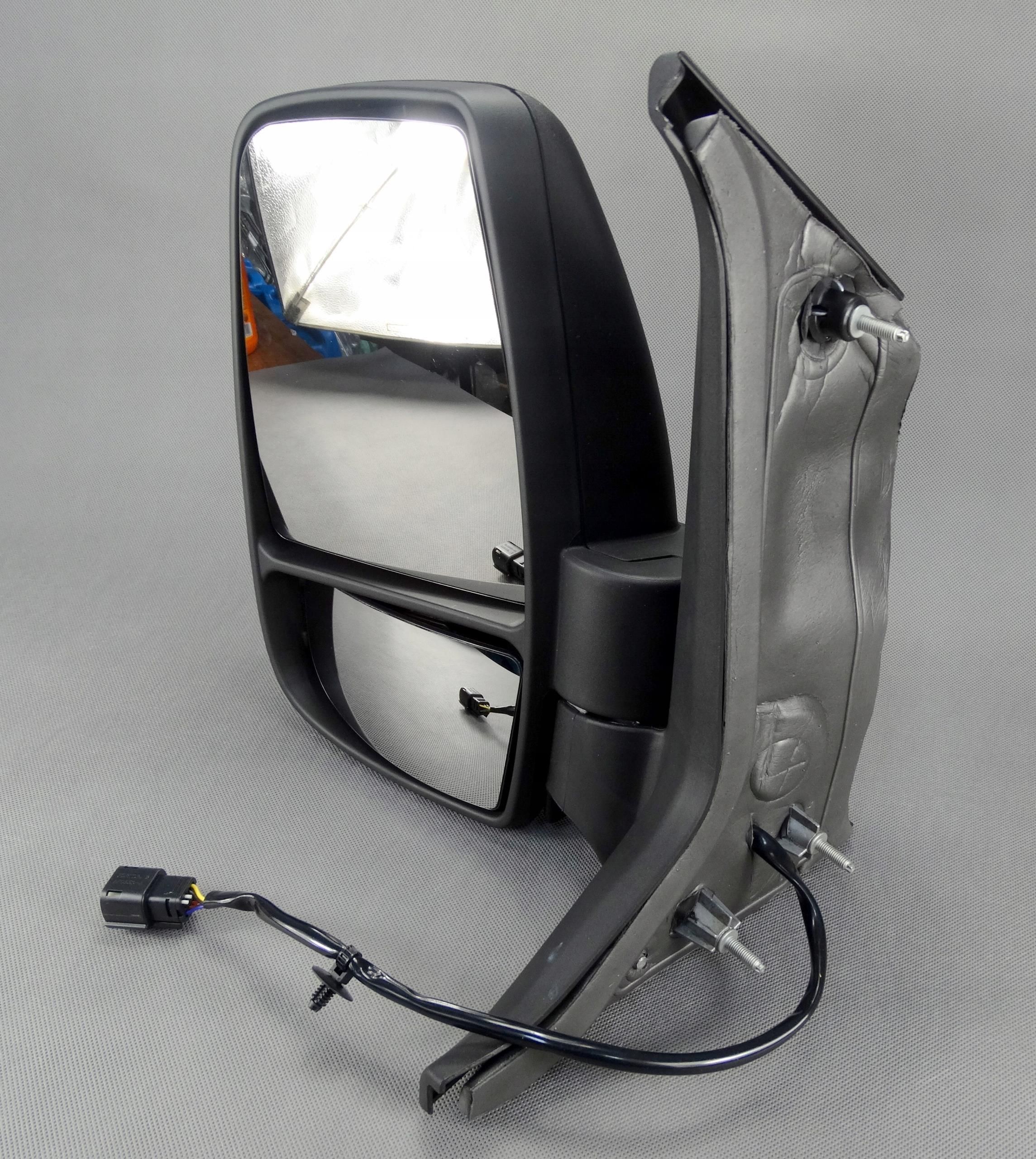 Polished Chrome Wing Mirror Covers + Door Handles & Fog Trim For Ford Transit MK8 (2014+)