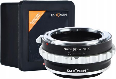K&F adapter Sony Nex E-mount - Nikon (g)
