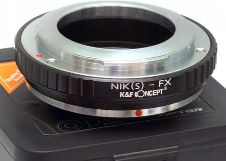 K&F Concept Adapter Contax Rf Nikon-s Fx Fuji X-Pro1, X-E1...