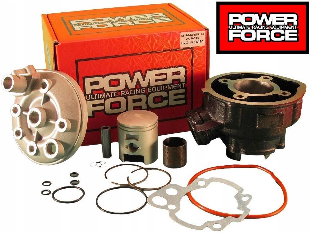 Power Force Cylinder 70 80+tłok Minarelli AM6 Yamaha Tzr Dt