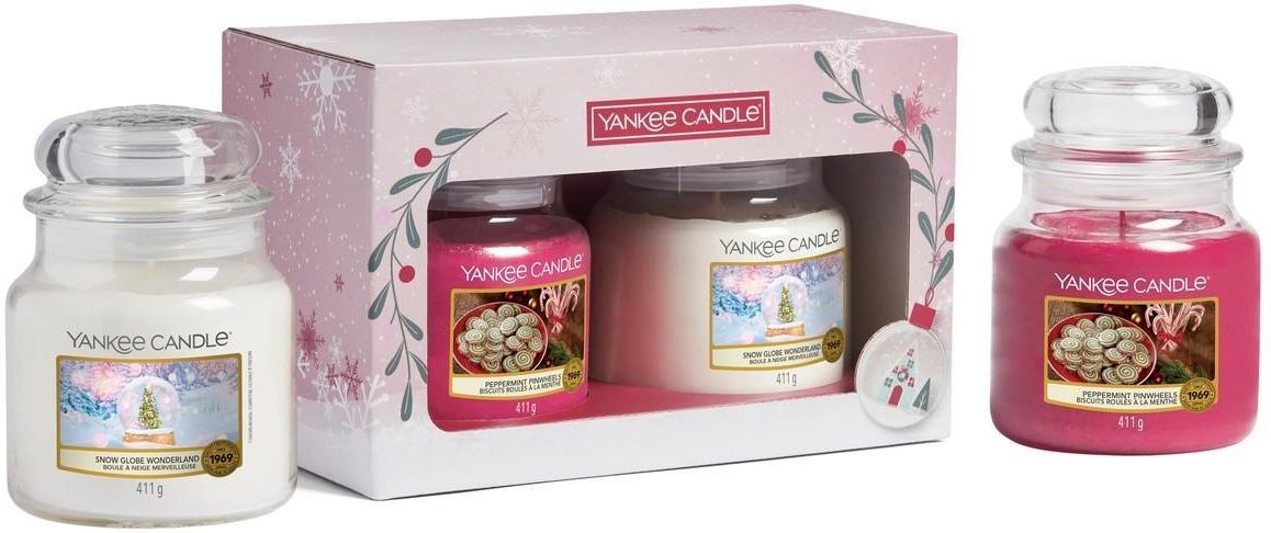 Yankee Candle Snow Globe Wonderland 3 Mini Votives Candle - Candle Set