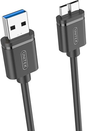 Unitek przewód USB 3.0 microB/USB 2 m (Y-C463BBK)