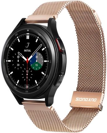 Dux Ducis Magnetic Strap pasek do Samsung Galaxy Watch / Huawei Watch / Xiaomi Watch (22mm band) magnetyczna opaska złoty (Milanese Version)