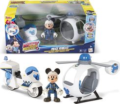 Zdjęcie Imc Myszka Mickey Figurka Helikopter I Motor Policyjny 183247 - Ząbkowice Śląskie