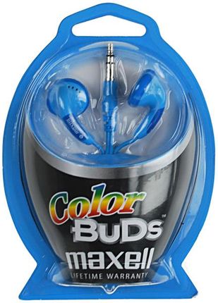 Maxell Colour Budz Headphones Blue (719234)
