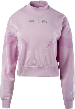 Damska Bluza Nike W Nsw Air Flc Mock LS Top Dd5433-695 – Różowy