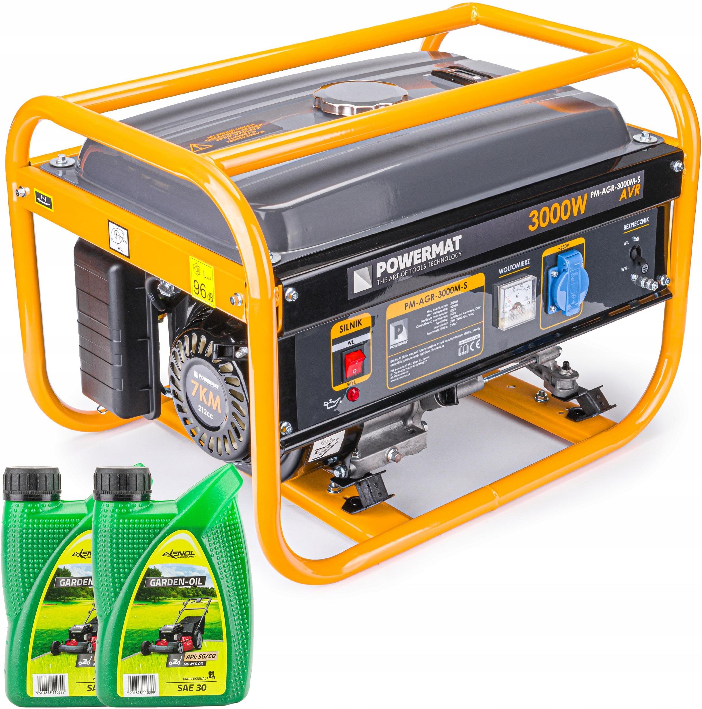 Generator prądu Powermat PM-AGR-3000M-S - Opinie i ceny na Ceneo.pl