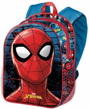 Karactermania Plecak Szkolny 3D Spiderman Badoom 31X26X11Cm