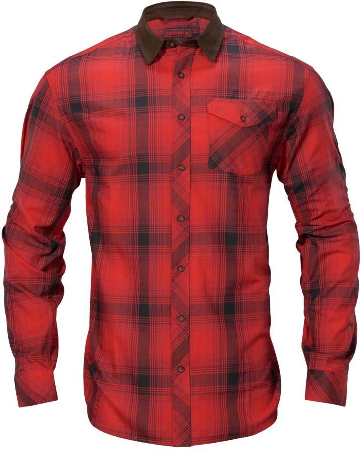 Härkila Men'S Driven Hunt Flannel Hunting Shirt Czerwień Xl Ceny i