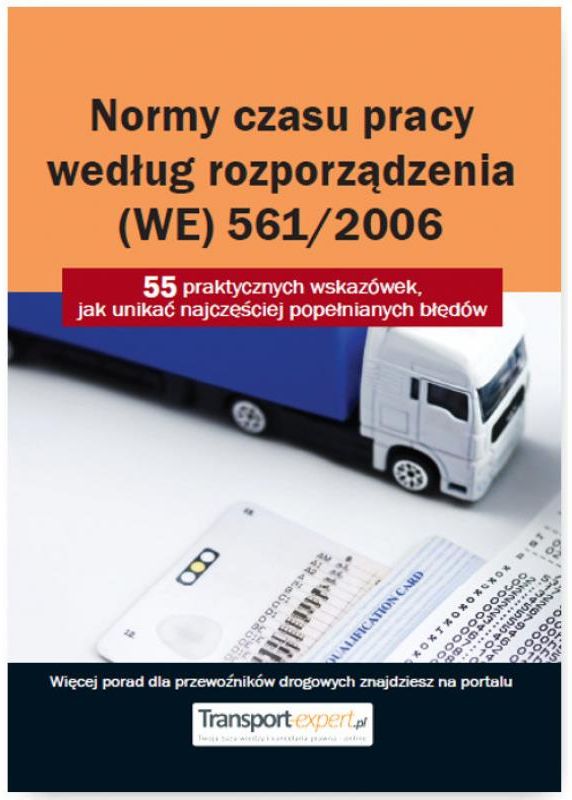 Normy Czasu Pracy Kierowcy Według Rozporządzenia We 5612006 Ceny I Opinie Ceneopl 6375