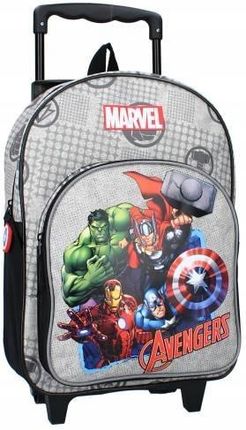 Avengers Hulk Walizka Kółka Plecak Szkolny Dzieci