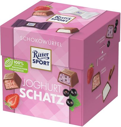 Manner Ritter Sport Schokowurfel Joghurt Schatz 176g