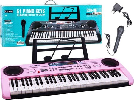 Jokomisiada Organy Keyboard + Mikrofon 61 Klawiszy