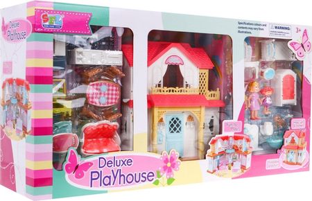 Ramiz Interaktywny Rozkładany Domek Z Figurkami Dla Dzieci 3+ Zabawa W Dom 4 Pokoje