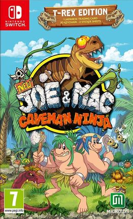 New Joe & Mac Caveman Ninja T-Rex Edition (Gra NS)