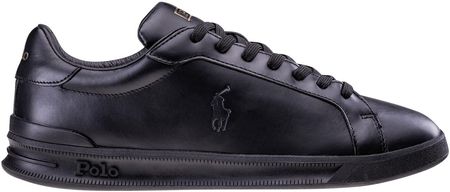 Męskie Sneakersy Polo Ralph Lauren Premium Leather-Hrt CT II-SK-Ath 809845110001 – Czarny