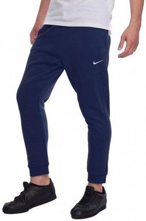 Nike spodnie dresowe męskie granatowe Fleece Swoosh Joggers 826431-410
