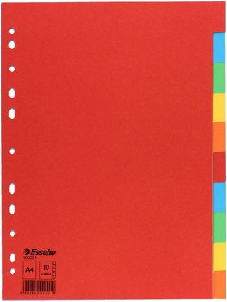 Esselte Multicoloured Card Dividers (100201)
