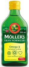 Zdjęcie Moller's Tran norweski cytrynowy 250 ml - Morąg