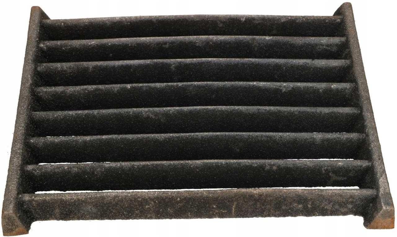 ruszt żeliwny kuchenny do pieca kominka kotła - 22x18 cm - zdjęcie 2 ruszt żeliwny kuchenny do pieca kominka kotła - 22x18 cm