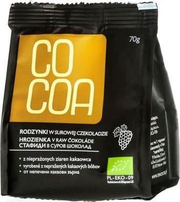 Cocoa Rodzynki W Surowej Czekoladzie Bio 70g