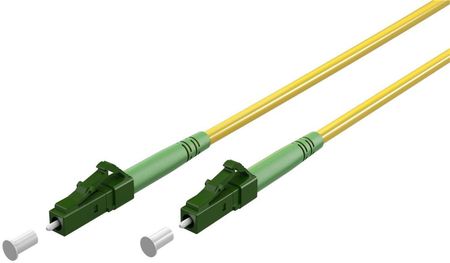 Kabel światłowodowy (FTTH), Singlemode (OS2) Yellow, Żółty (Simplex), 0,5 m - Długość kabla 0.5 m