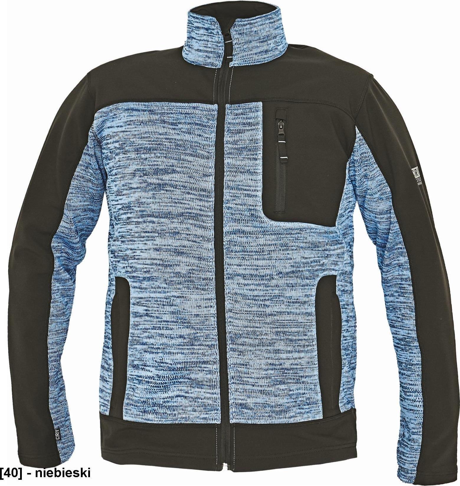 Cerva Tambo Man - Męska Kurtka Poliestrowa, Dzianina Melanżowa Z ...