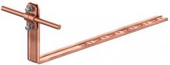 Zdjęcie An-Kom Uchwyt Dachówkowy Regulowany Prosty Z-Śruba L 42cm,H 11,6cm /Cu/ Typ An-26K/Cu/-N E374592 - Andrychów
