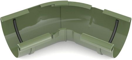 Bryza Narożnik wewnętrzny PVC regulowany 125mm Zielony (62355)