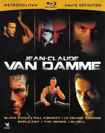 Jean-Claude Van Damme: Black Eagle / Full Contact / In Hell / Le grand tournoi / Replicant / The Order [BOX] [6xBlu-Ray]
