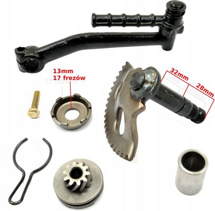 Acme Co.Ltd Półksiężyc Starter Kopniak Skuter 2T 13Mm Jog