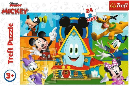 Trefl Puzzle maxi 24el. Myszka Miki i przyjaciele 14351
