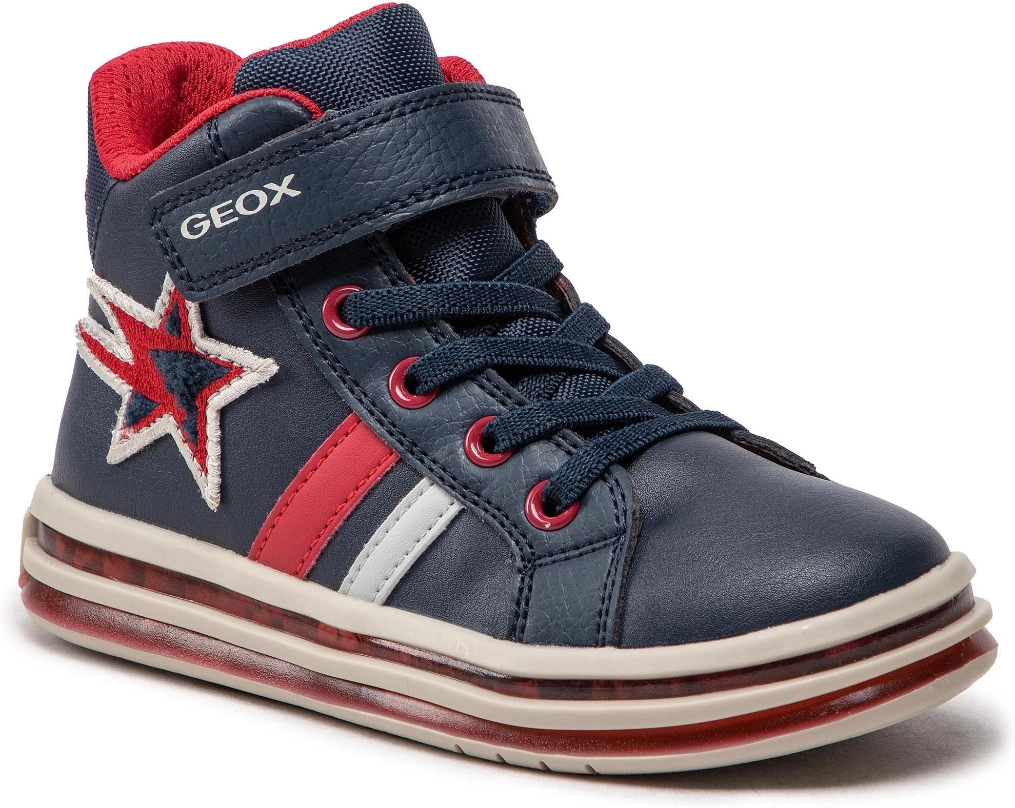 Sneakersy GEOX - J Pawnee B. B J26FGB 054FU C0735 S Navy/Red - Ceny I ...