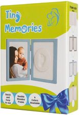 Zdjęcie Odcisk Bobasa, ramka z glinką podwójna - szary - Jasło