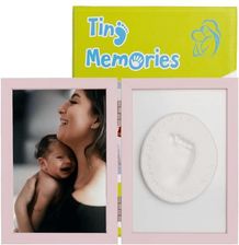Zdjęcie Tiny Memories Podwójna ramka z glinką różowa - Pyskowice