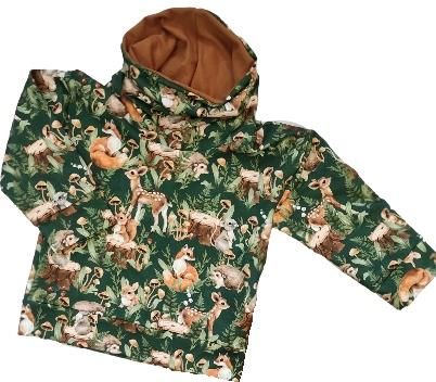 Bluza Jesienne Zwierzęta Leśne rozmiar 152