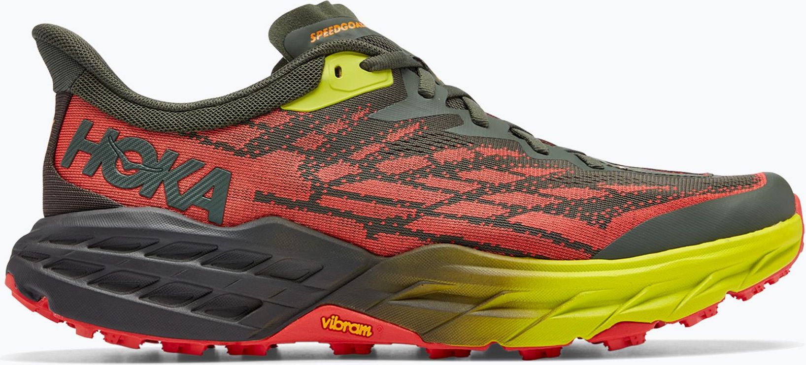 Hoka One Męskie Speedgoat 5 Ciemnozielone 1123157 - Ceny i